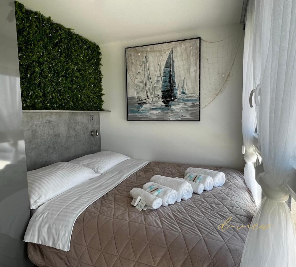 D-View Premium Mobile Home - Panoramic Seaview - 150 M From Beach, Free Parking Drage Zewnętrze zdjęcie