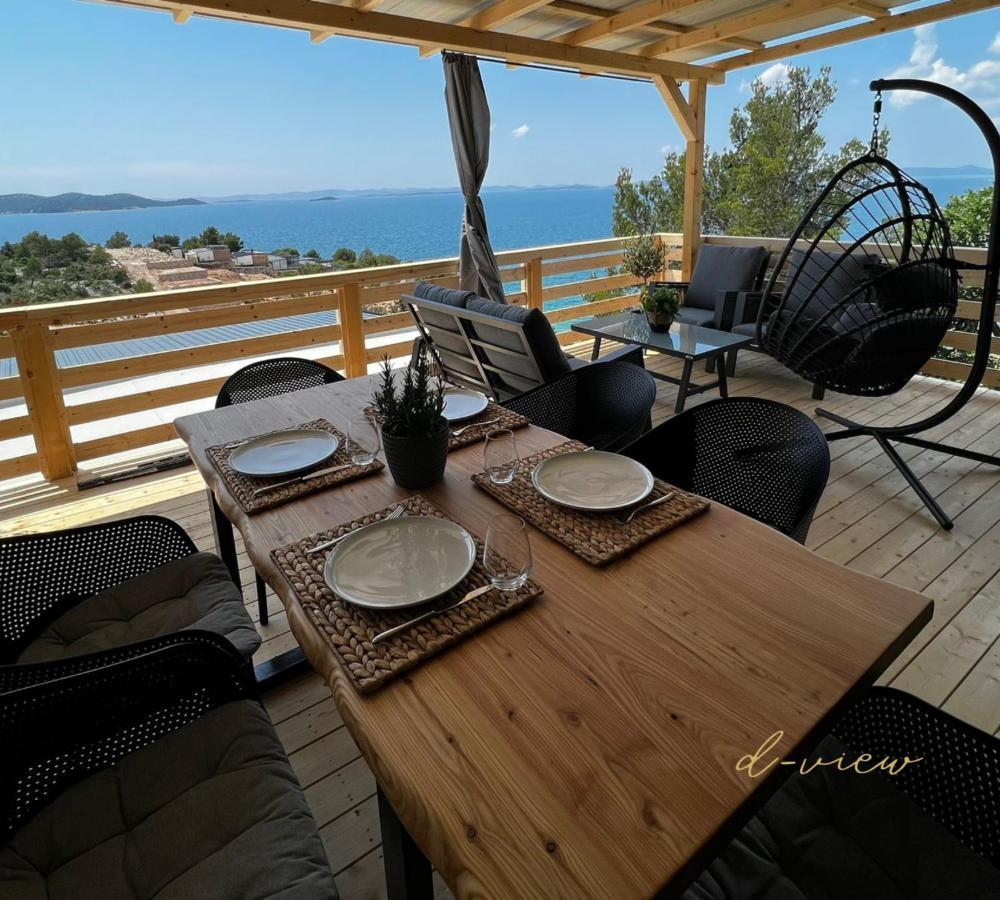 D-View Premium Mobile Home - Panoramic Seaview - 150 M From Beach, Free Parking Drage Zewnętrze zdjęcie