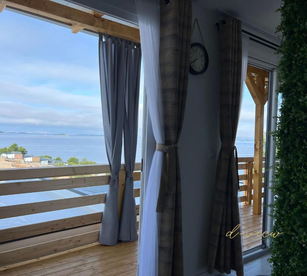 D-View Premium Mobile Home - Panoramic Seaview - 150 M From Beach, Free Parking Drage Zewnętrze zdjęcie