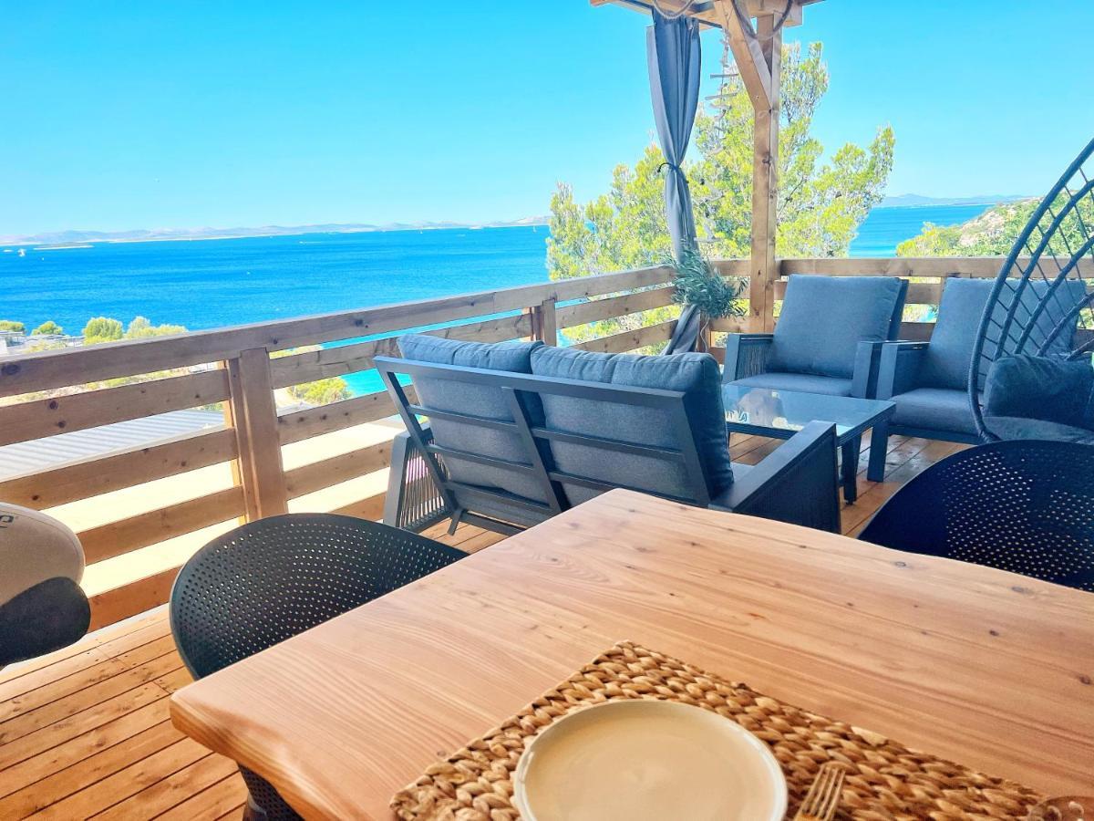 D-View Premium Mobile Home - Panoramic Seaview - 150 M From Beach, Free Parking Drage Zewnętrze zdjęcie