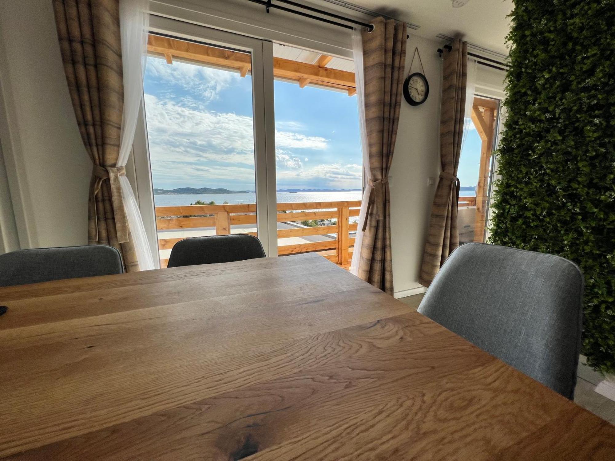D-View Premium Mobile Home - Panoramic Seaview - 150 M From Beach, Free Parking Drage Zewnętrze zdjęcie