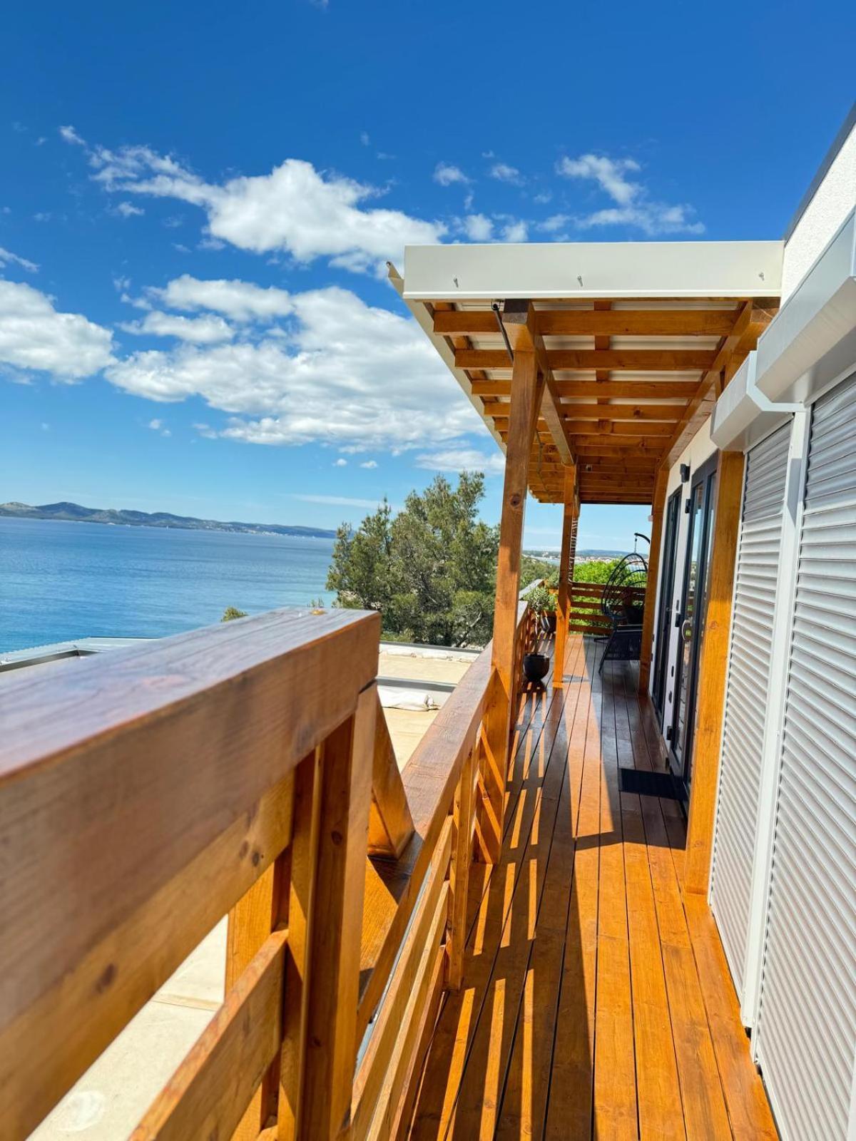 D-View Premium Mobile Home - Panoramic Seaview - 150 M From Beach, Free Parking Drage Zewnętrze zdjęcie