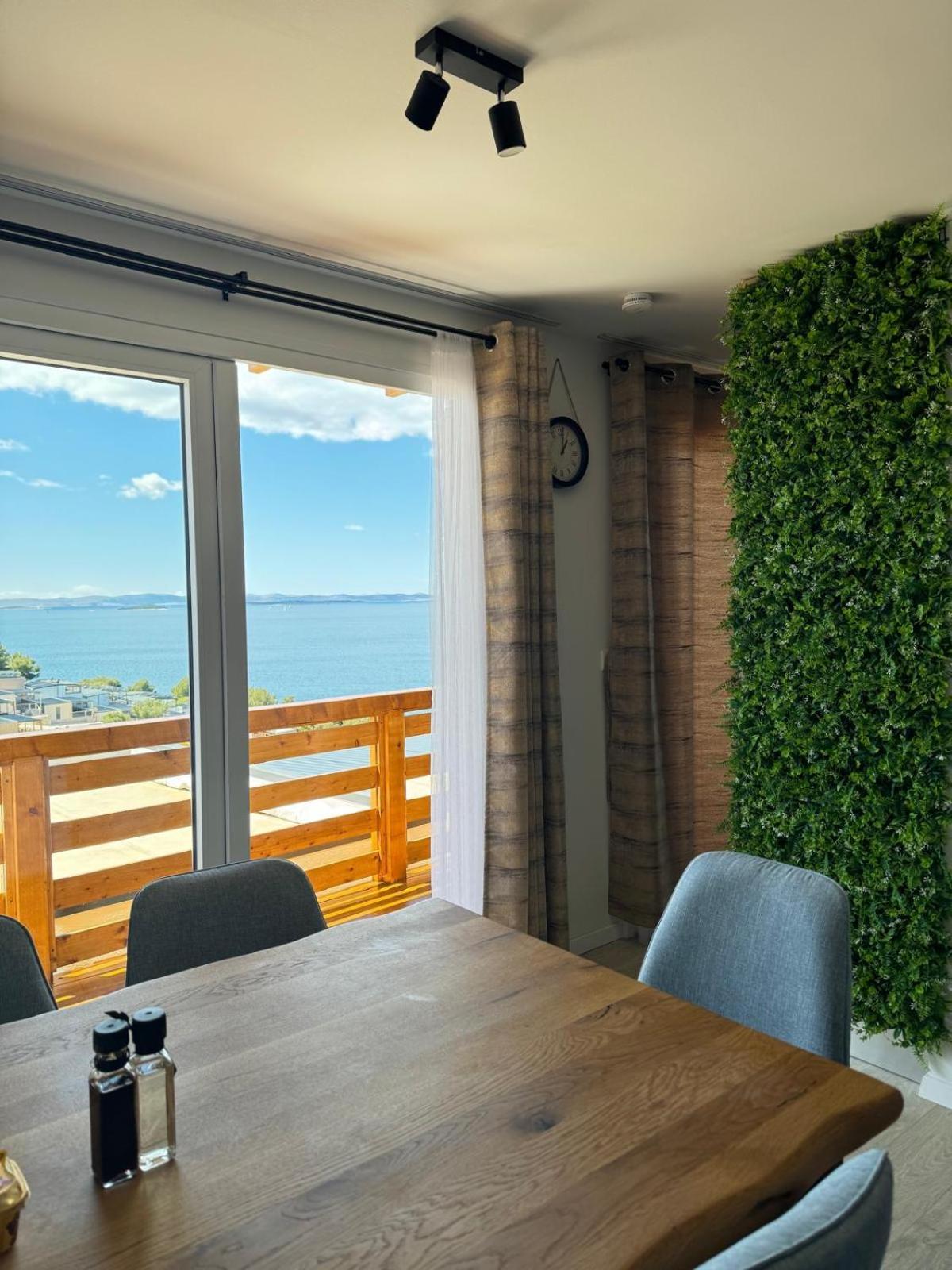 D-View Premium Mobile Home - Panoramic Seaview - 150 M From Beach, Free Parking Drage Zewnętrze zdjęcie