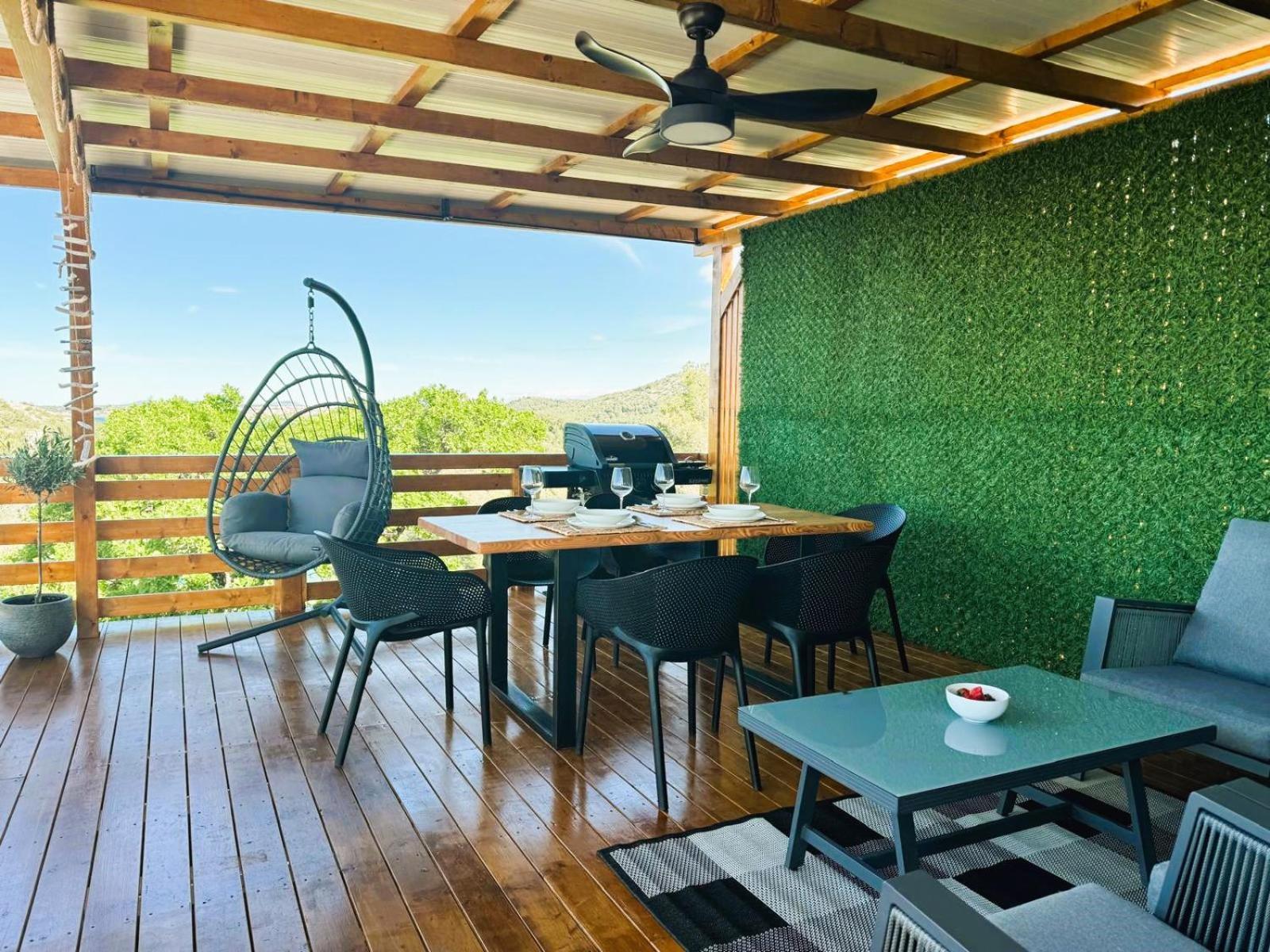 D-View Premium Mobile Home - Panoramic Seaview - 150 M From Beach, Free Parking Drage Zewnętrze zdjęcie
